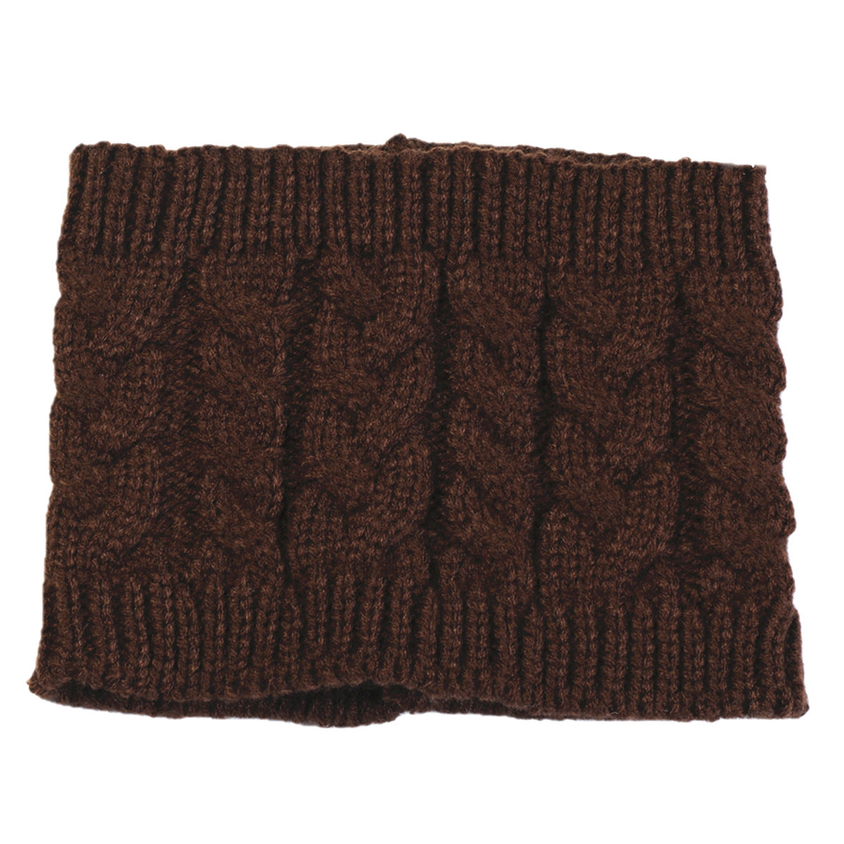 Knitted Face Wash Head Cover Empty Top Ponytail Beanie