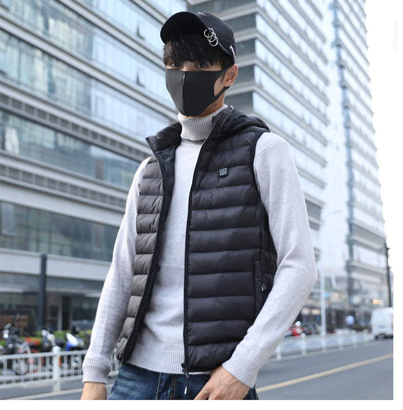 Heated cotton vest