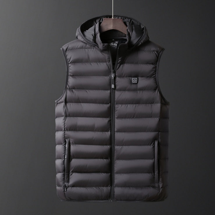 Heated cotton vest