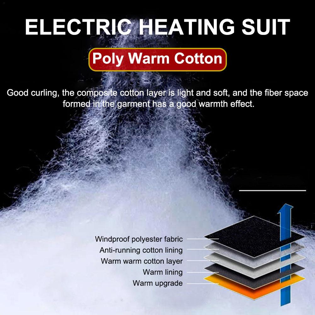 Heated cotton vest