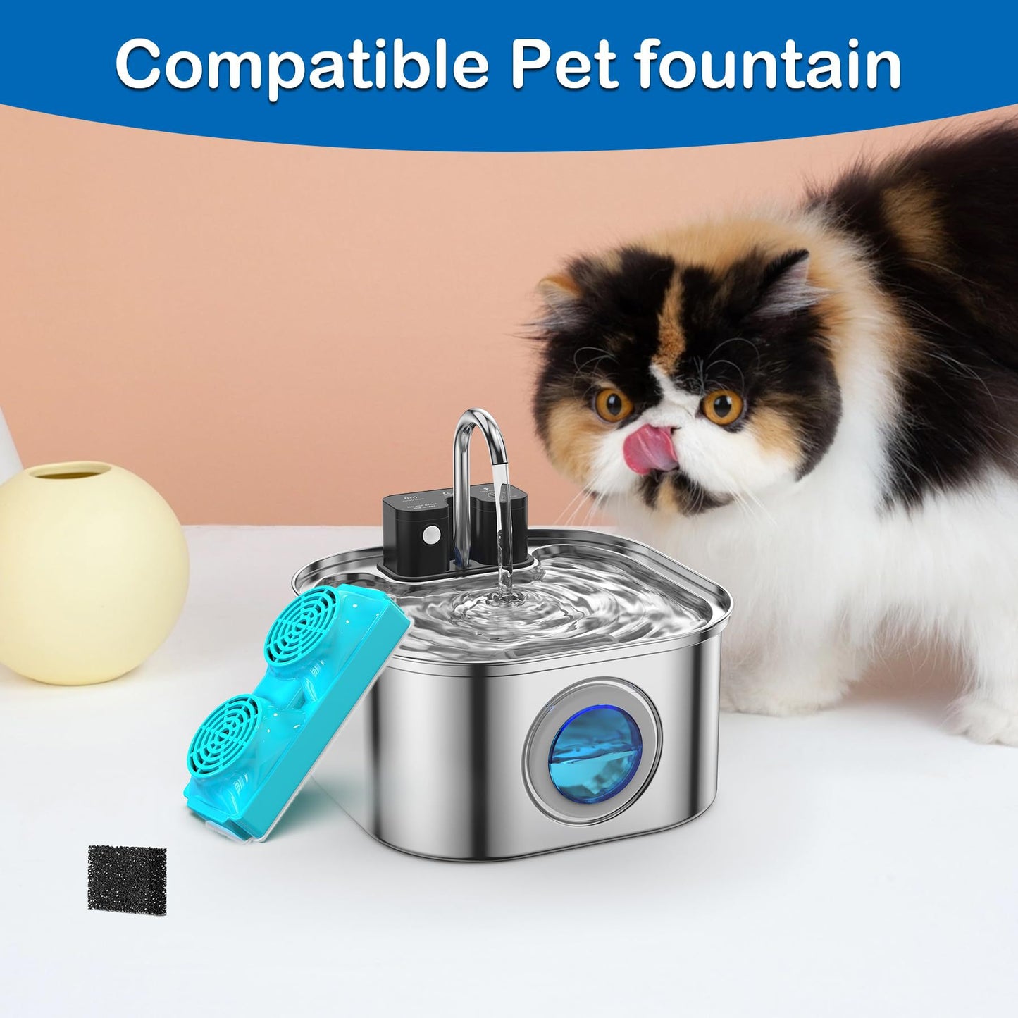 Dog Water Fountain Filter Element Cat Water Fountain Filter Element