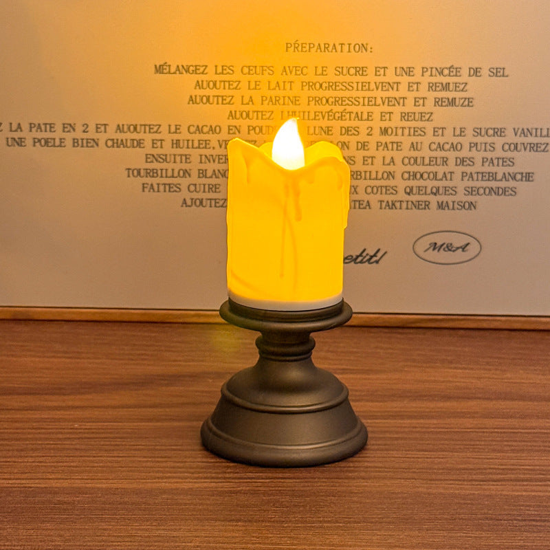 Tears Candlestick Ed Electronic Candle Lamp