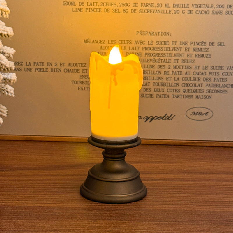 Tears Candlestick Ed Electronic Candle Lamp