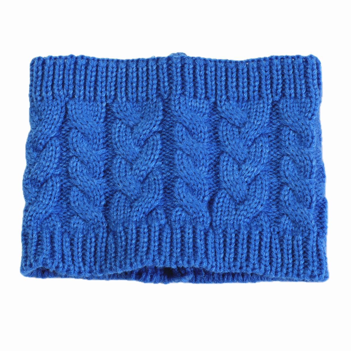 Knitted Face Wash Head Cover Empty Top Ponytail Beanie