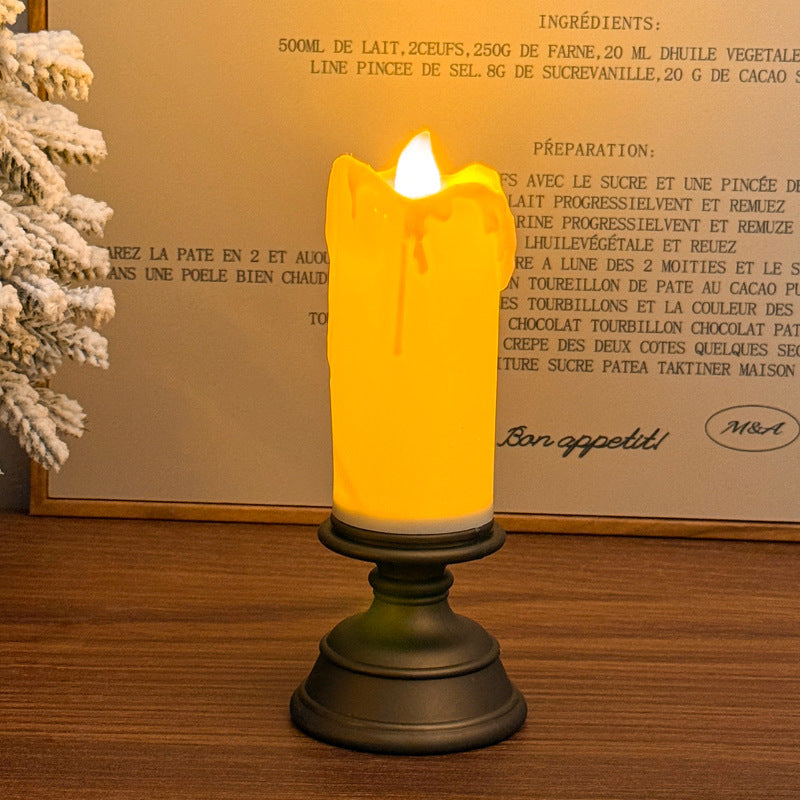 Tears Candlestick Ed Electronic Candle Lamp