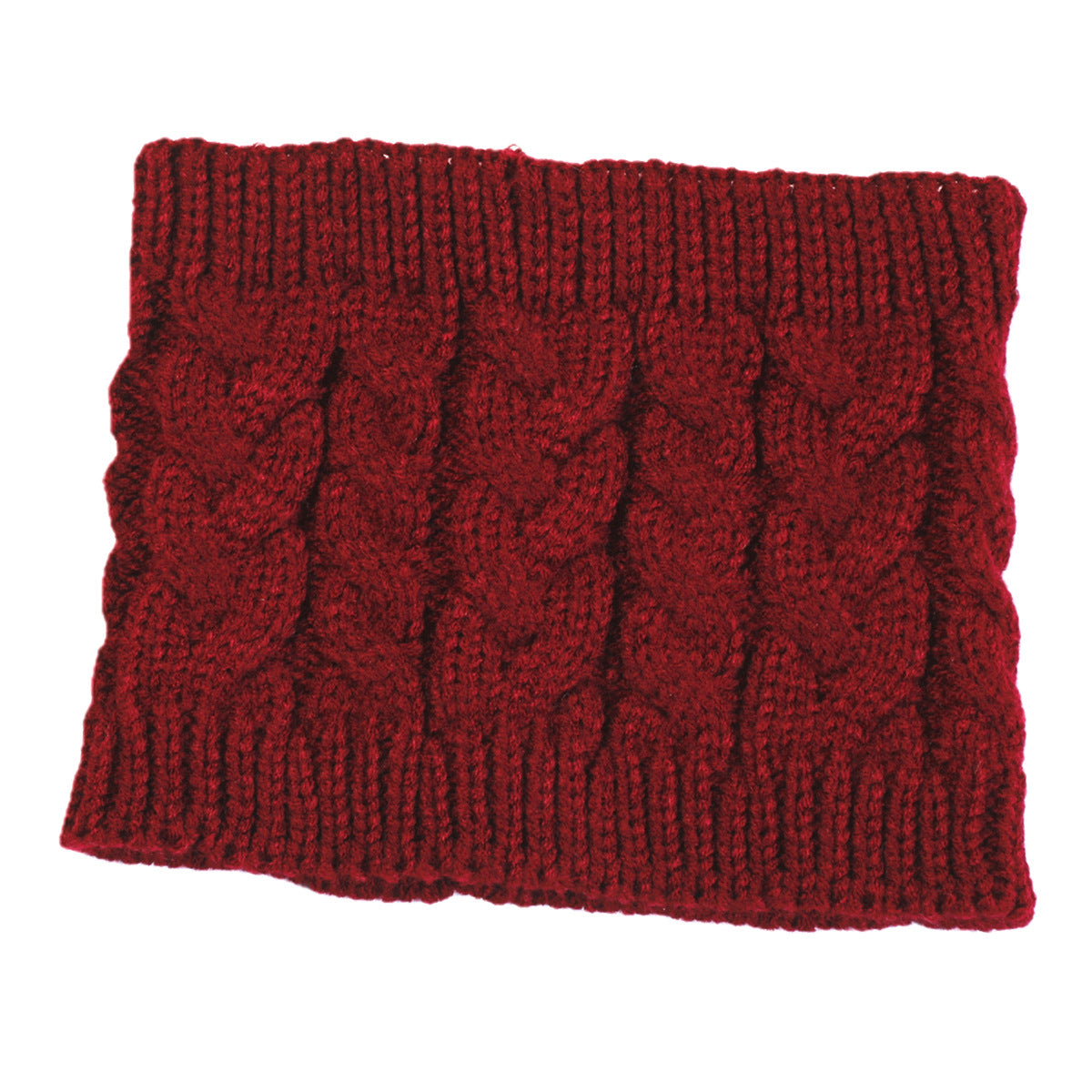 Knitted Face Wash Head Cover Empty Top Ponytail Beanie