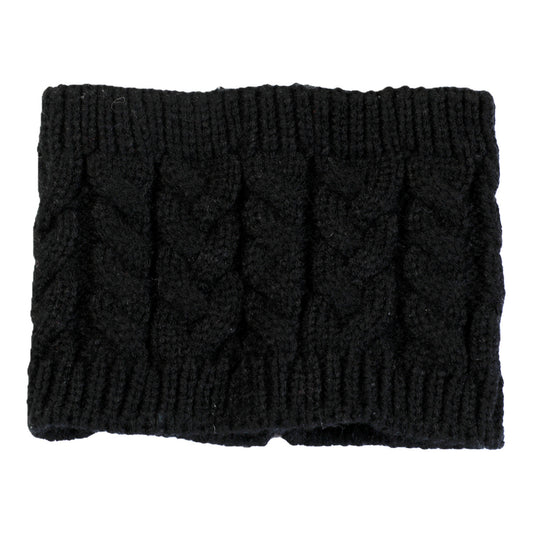 Knitted Face Wash Head Cover Empty Top Ponytail Beanie