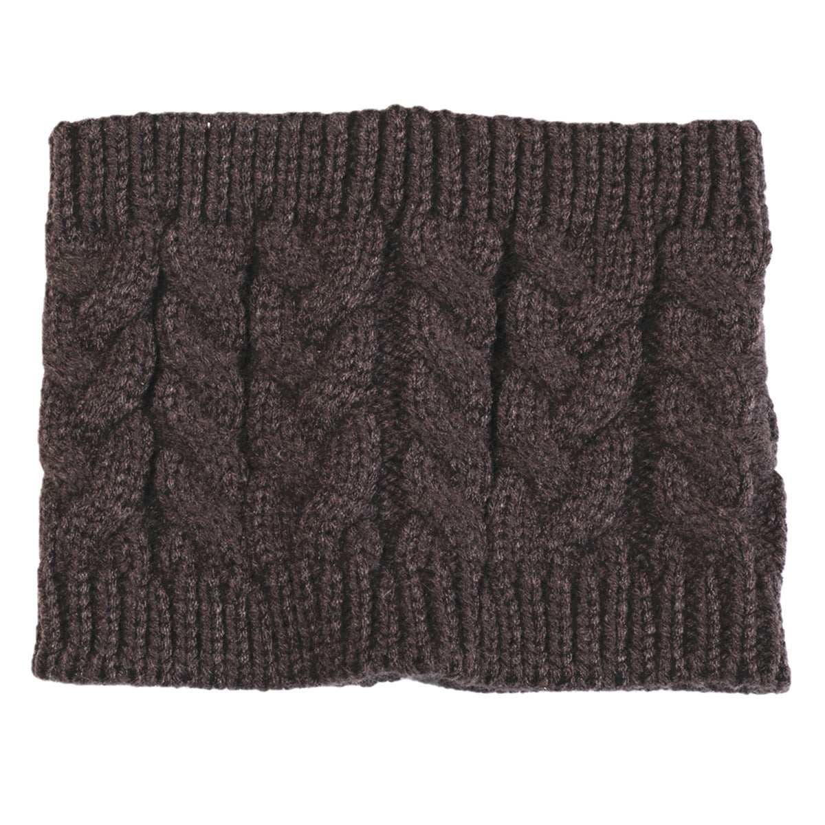 Knitted Face Wash Head Cover Empty Top Ponytail Beanie